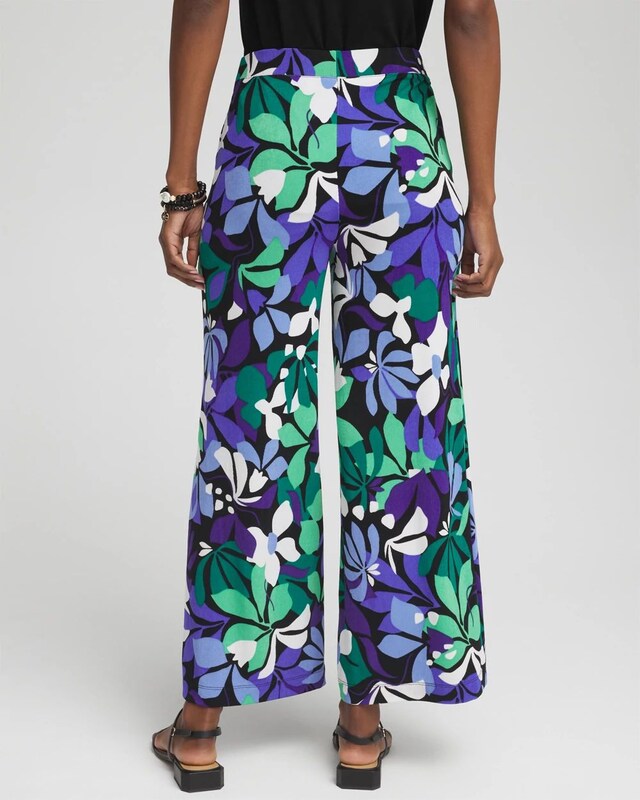 Travelers Floral Cropped Pants - image 3